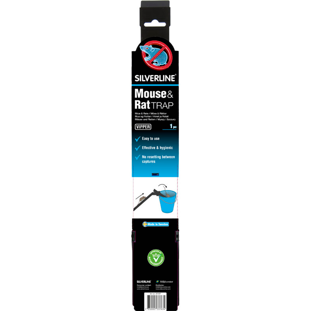 Mus och Råttfälla Silverline Vippfälla Vipper