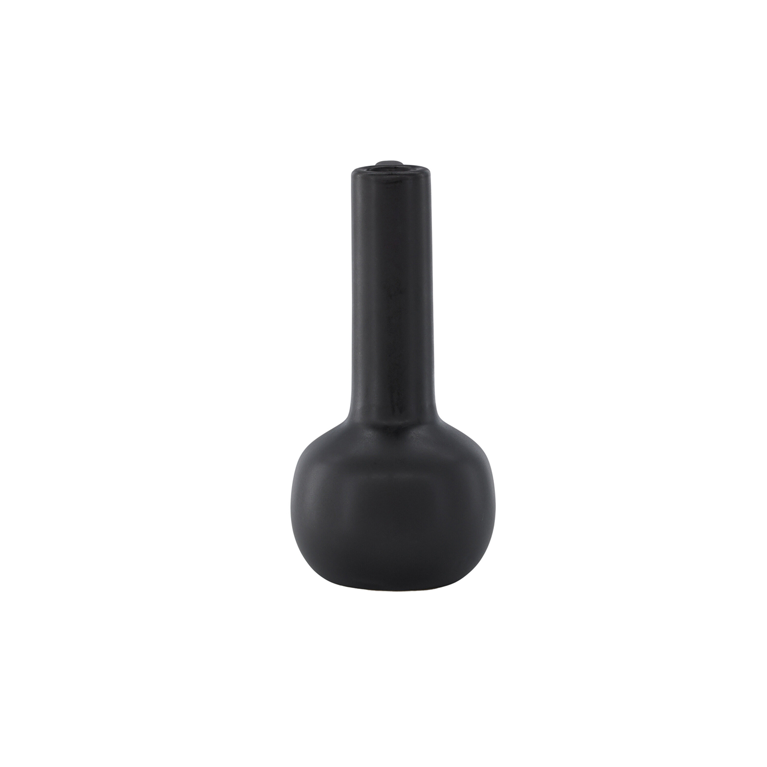 Allis Vase - Matte Black - 18*18*36 cm Svart