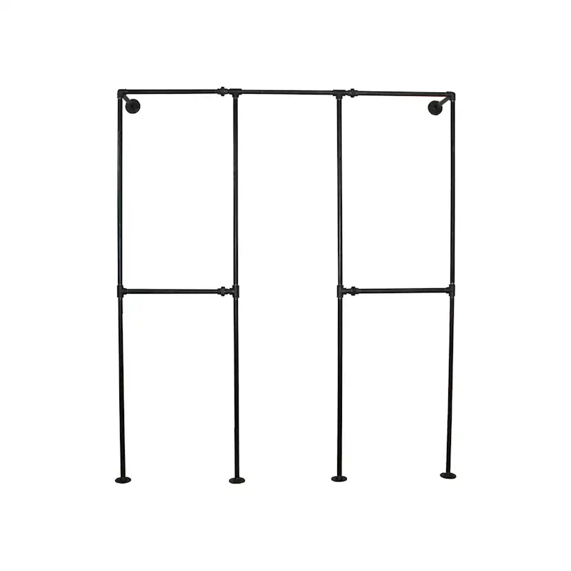Klädställning Simpel Racks Manhattan Väggmonterad 335 cm
