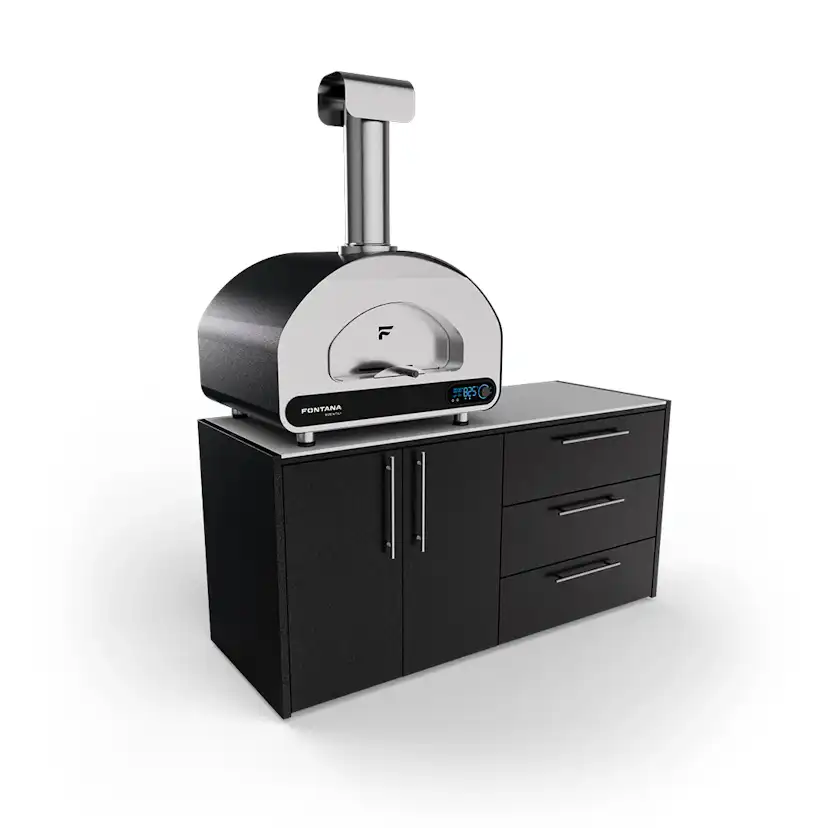 Pizzaugn Fontana Forni Volta 70 Hybrid Silver