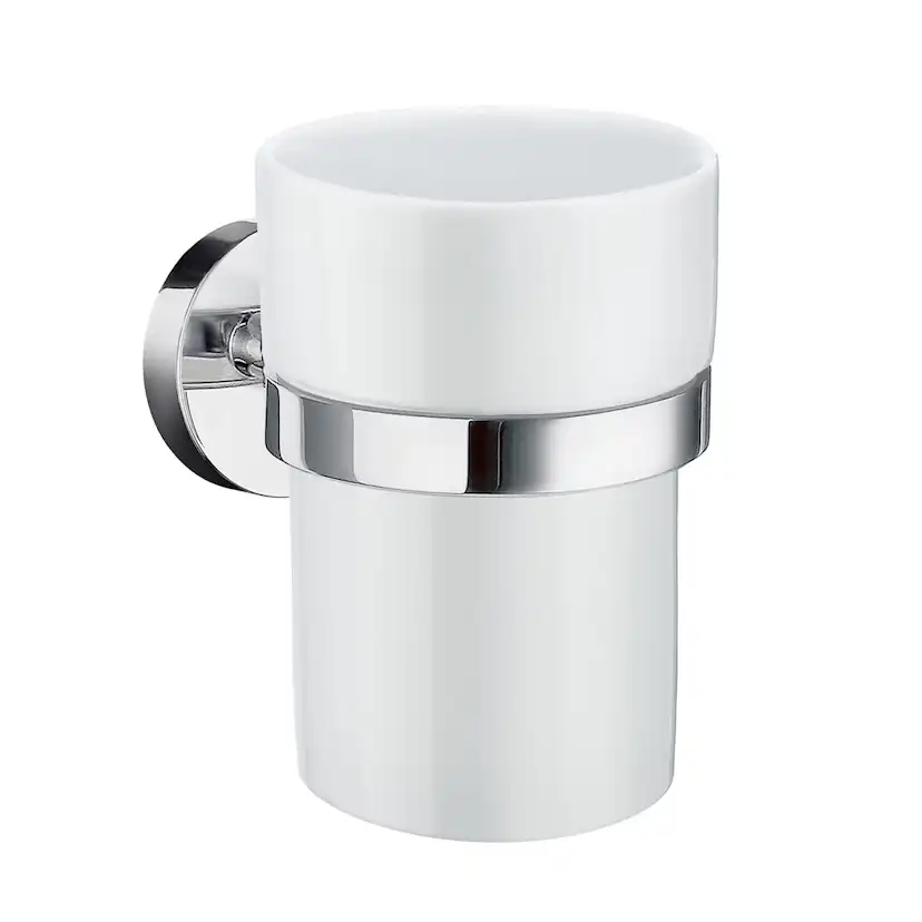 Home tandborstglas krom Polerad Krom
