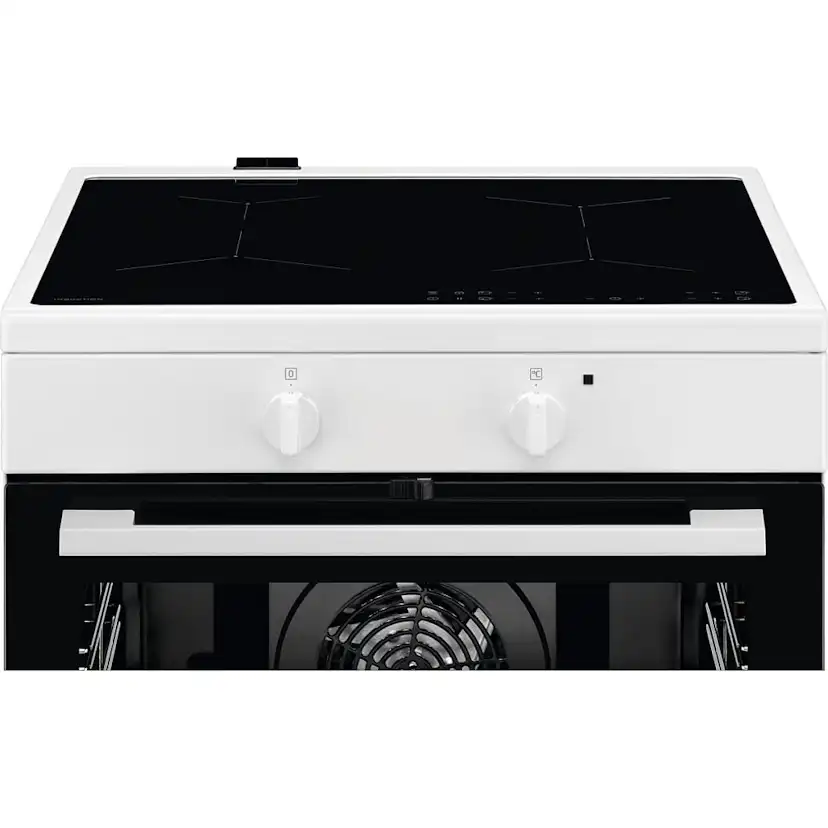 Induktionsspis Electrolux LKI64001SW med Hob2Hood och flernivåsmatlagning