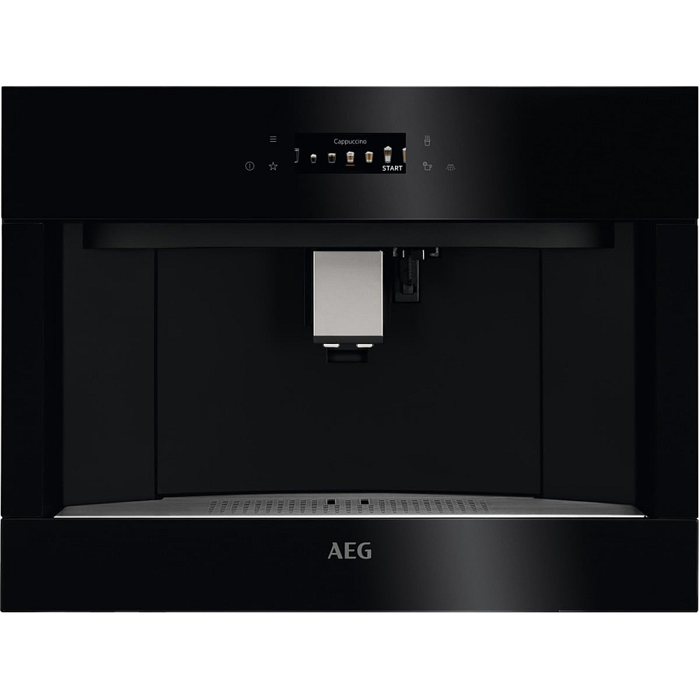 Inbyggnadsbar Kaffebryggare AEG KKB894500B med Mjölkkanna för Skum