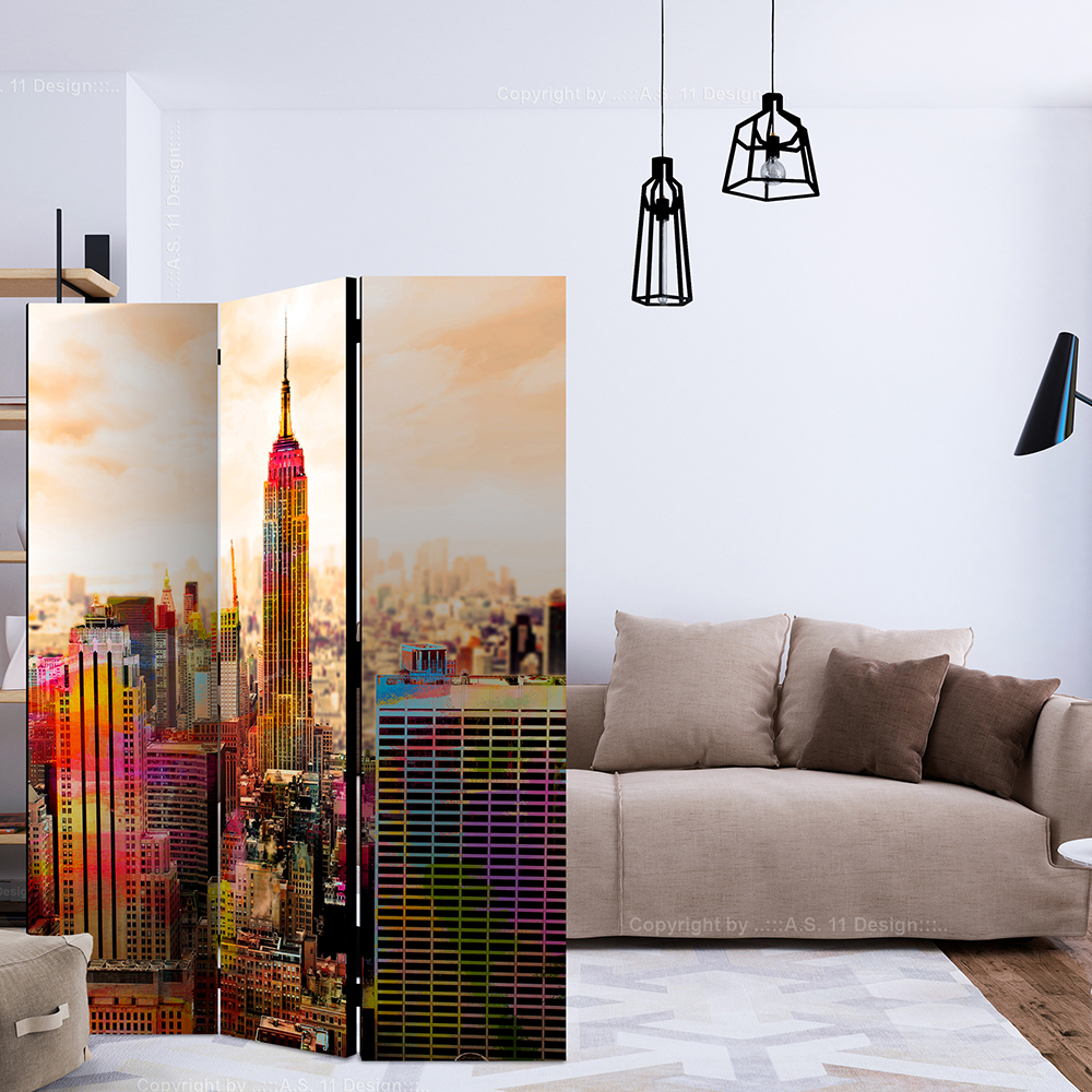 Rumsavdelare Arkiio Colors Of New York City III 135x172 cm