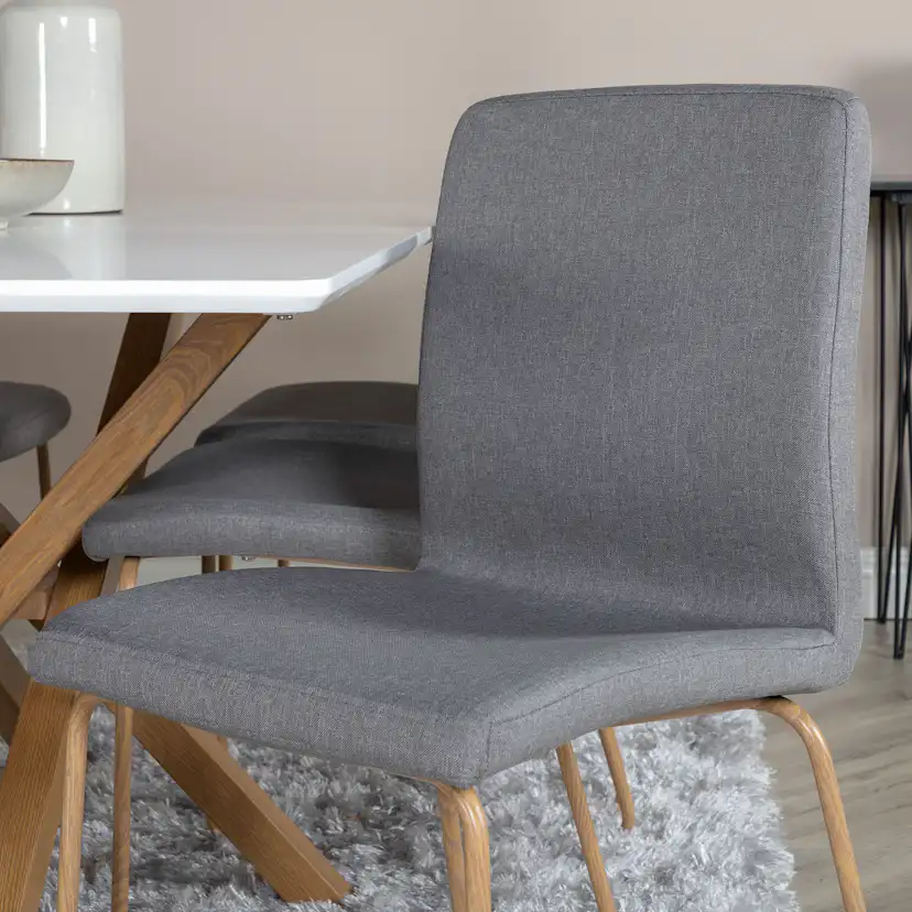 Matgrupp Venture Home Piazza med 6 Mace stolar