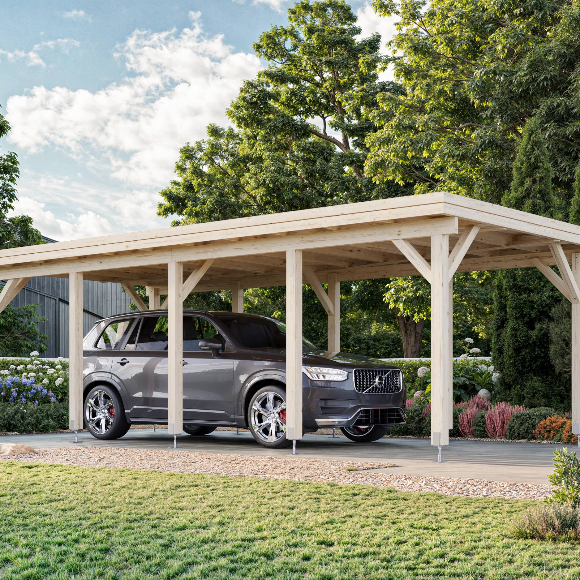 Carport Palmako Karl 23,1 m2