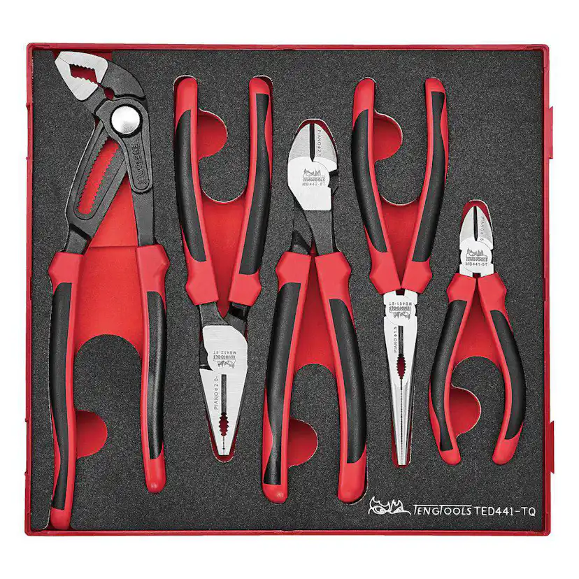 Tångsats Teng Tools 6-delars TED441-TQ