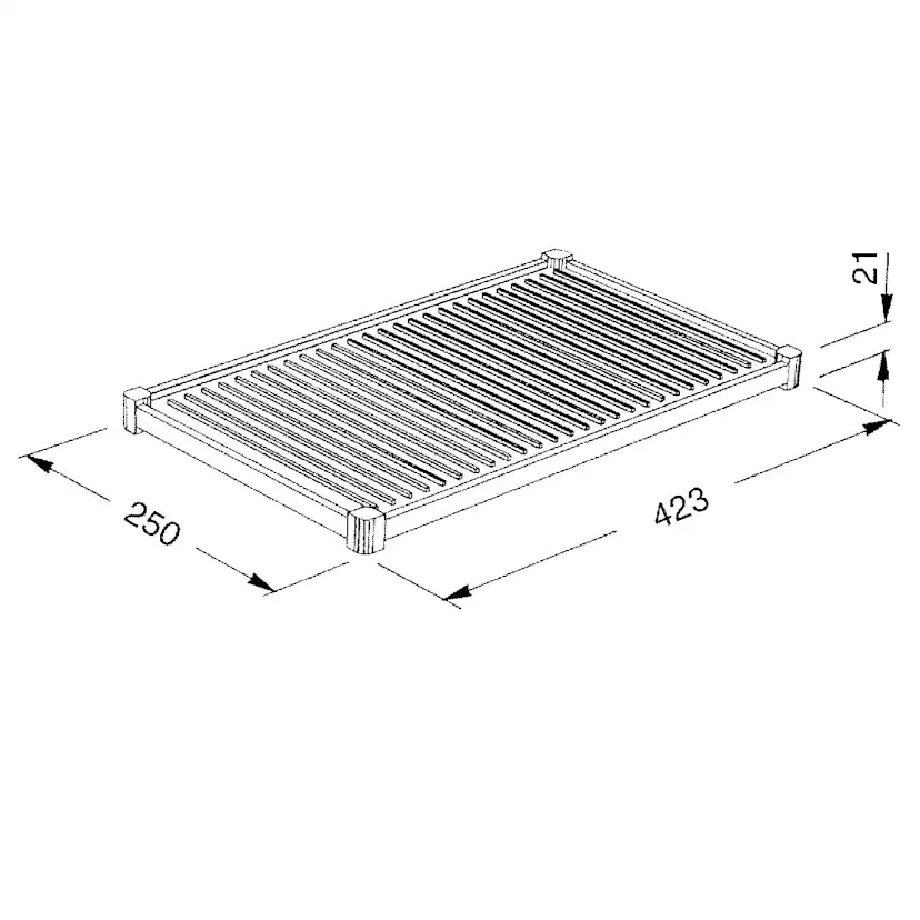 Grillplatta Smeg PARMA