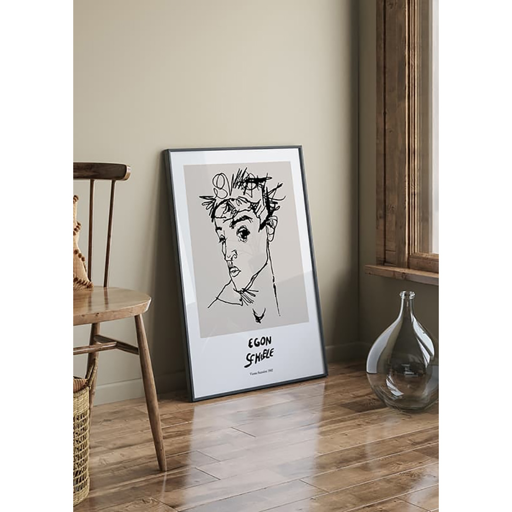 Poster Gallerix Egon Schiele Self Portrait