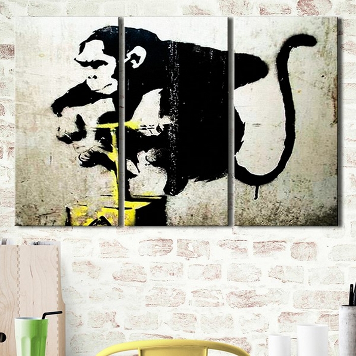 Tavla Arkiio Monkey TNT Detonator By Banksy
