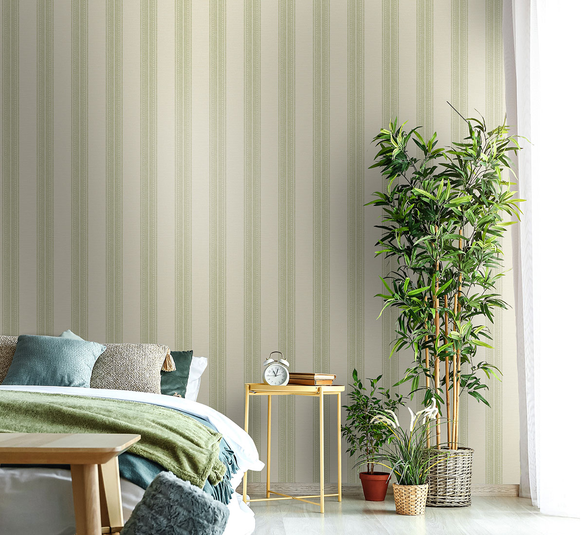 Tapet Holden The Lost Gardens Yuste Stripe Sage 91671