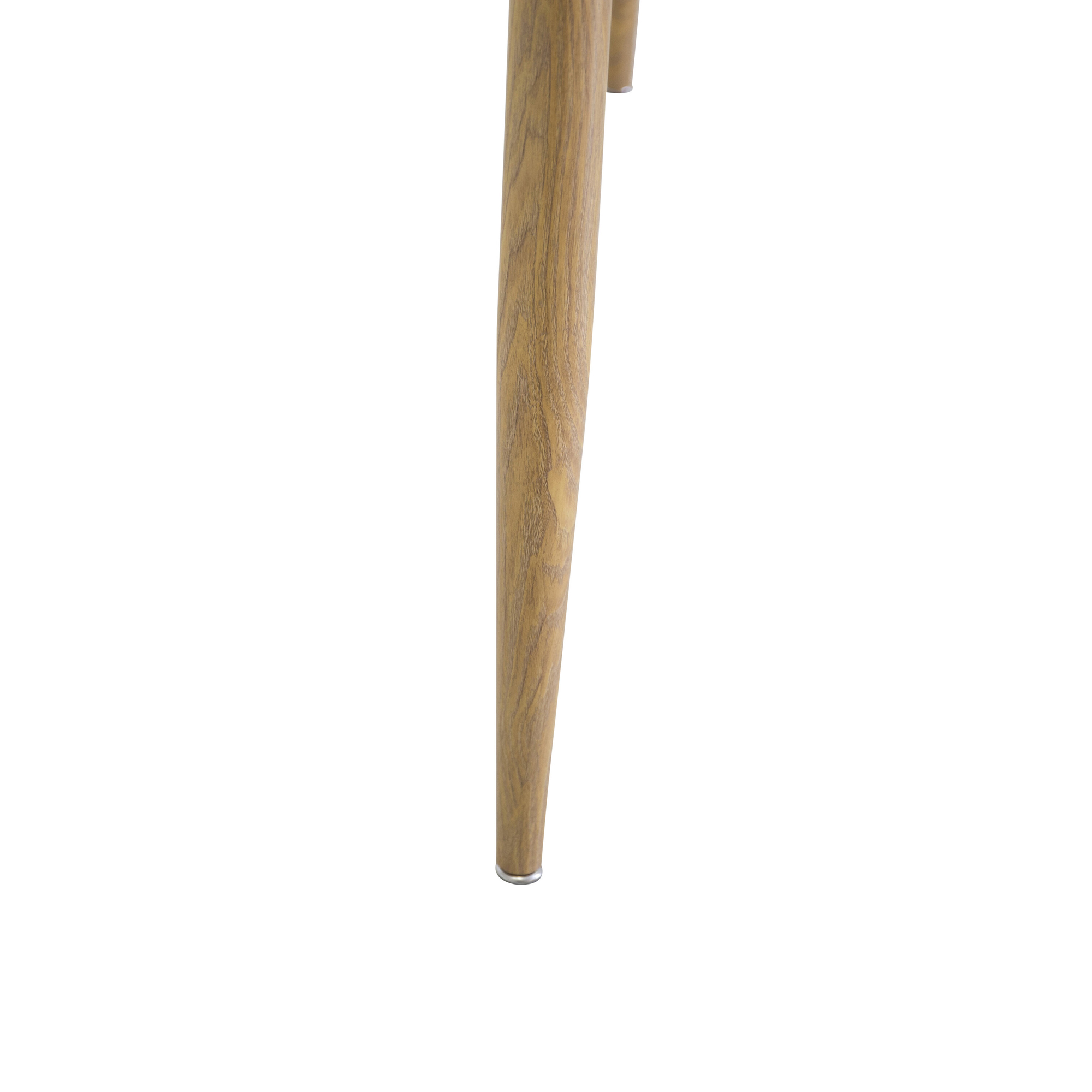 Plaza Runt Matbord - Ek-Look / Vit - ø100*H75 Vit