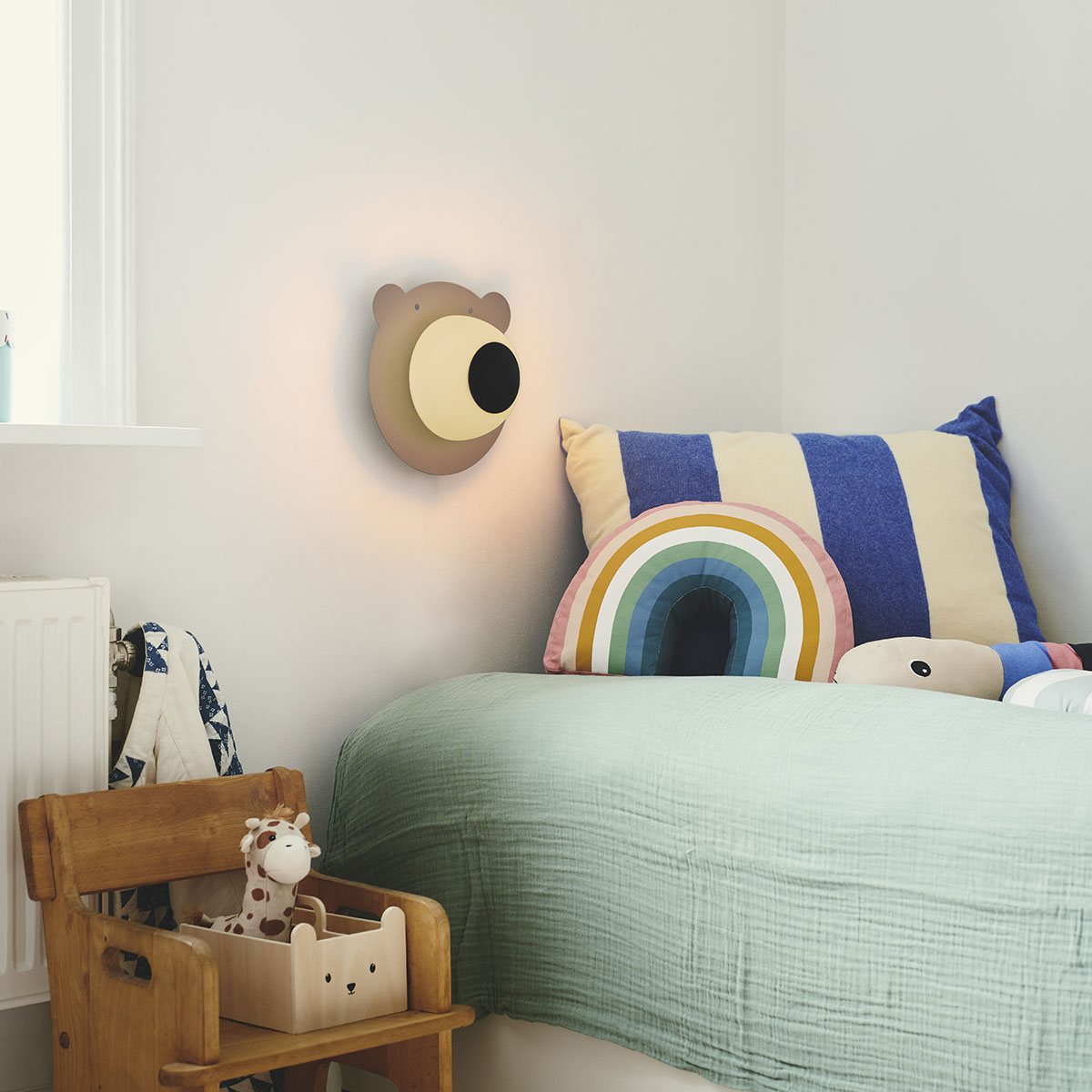 Vägglampa Nordlux Bruna Bear