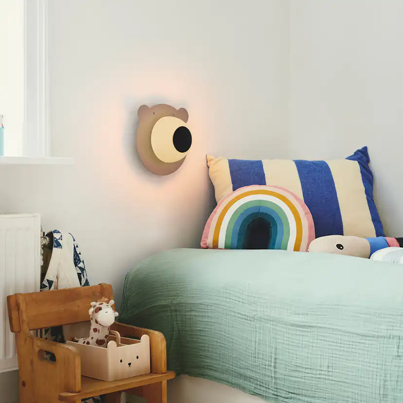 Vägglampa Nordlux Bruna Bear