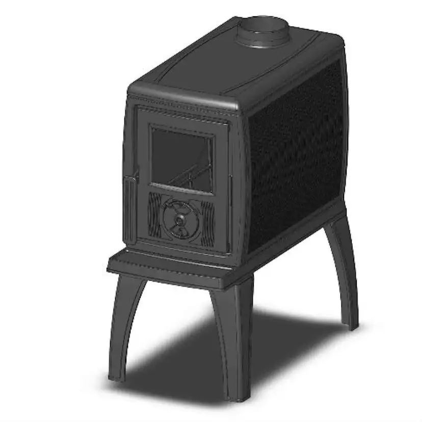 Gjutjärnskamin Kaminexperten Trend Fristående 8kW