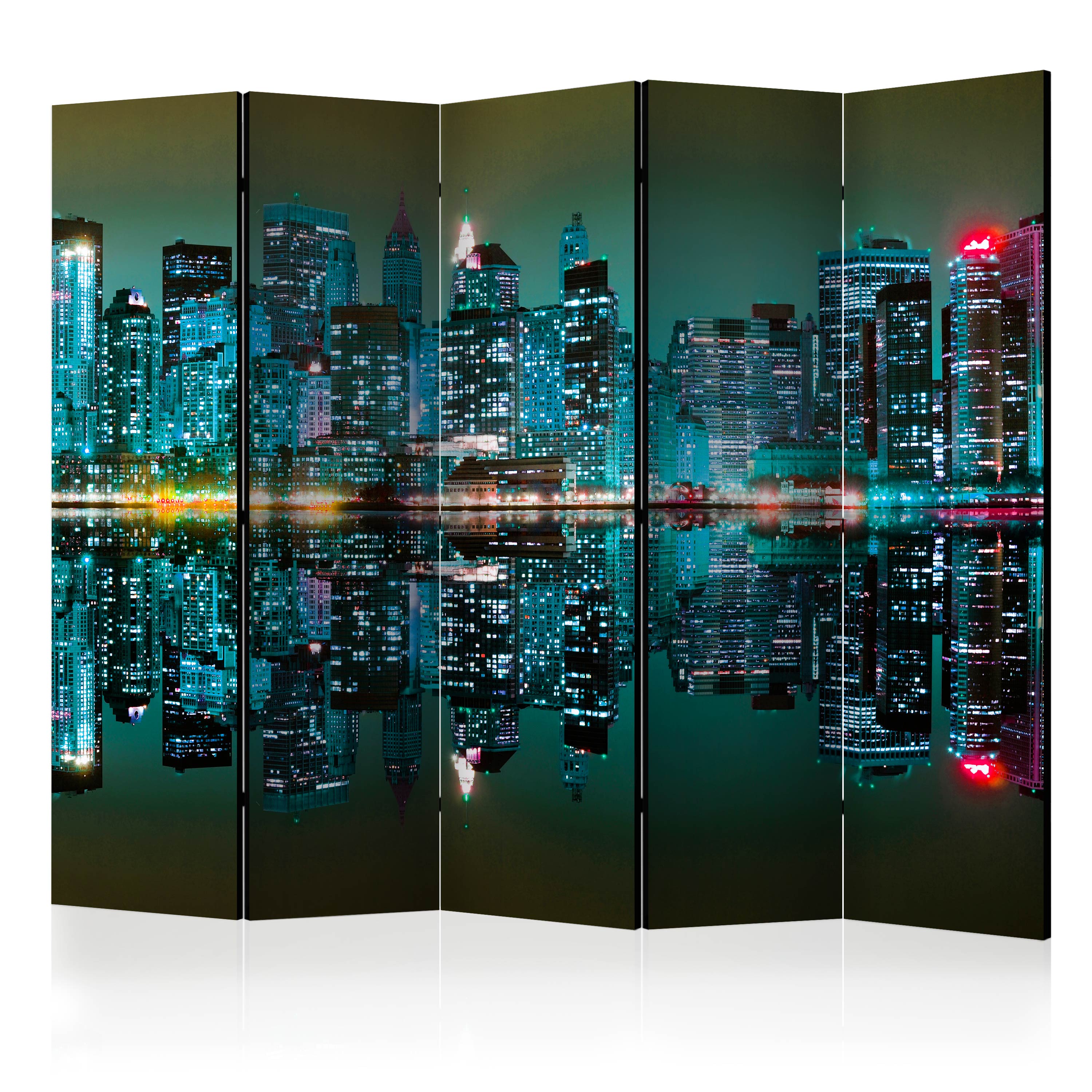 Rumsavdelare Arkiio Gold Reflections NYC II 225x172 cm