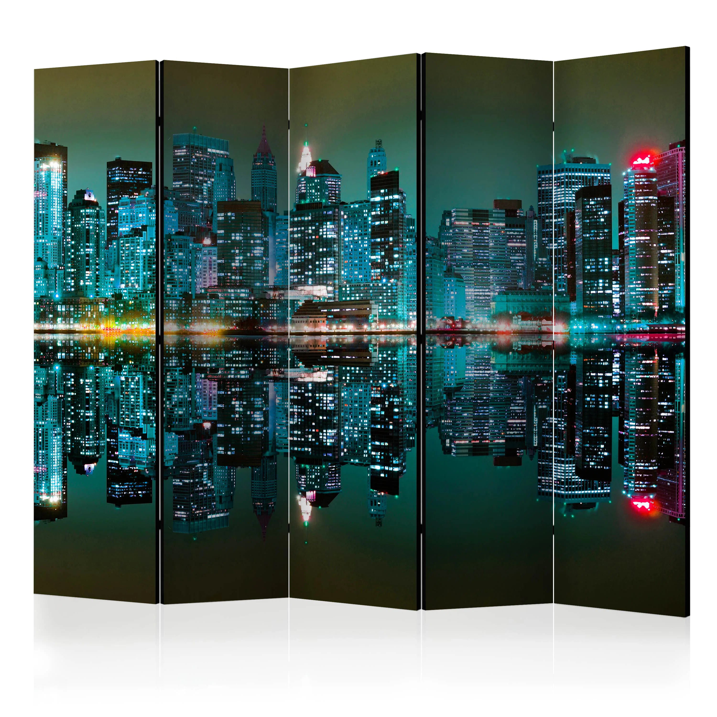 Rumsavdelare Arkiio Gold Reflections NYC II 225x172 cm