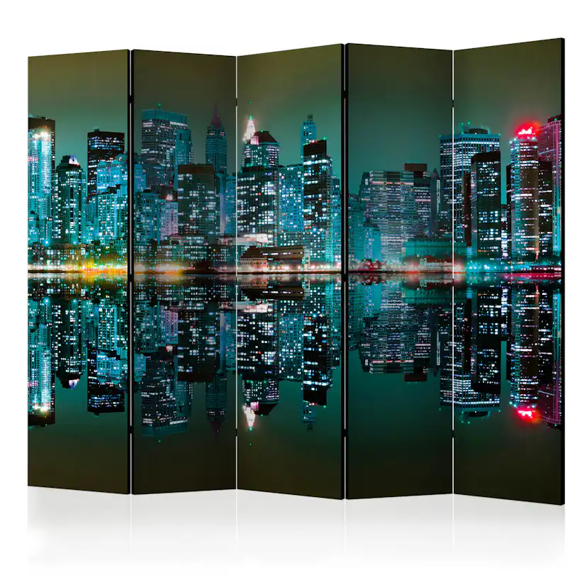 Rumsavdelare Arkiio Gold Reflections NYC II 225x172 cm