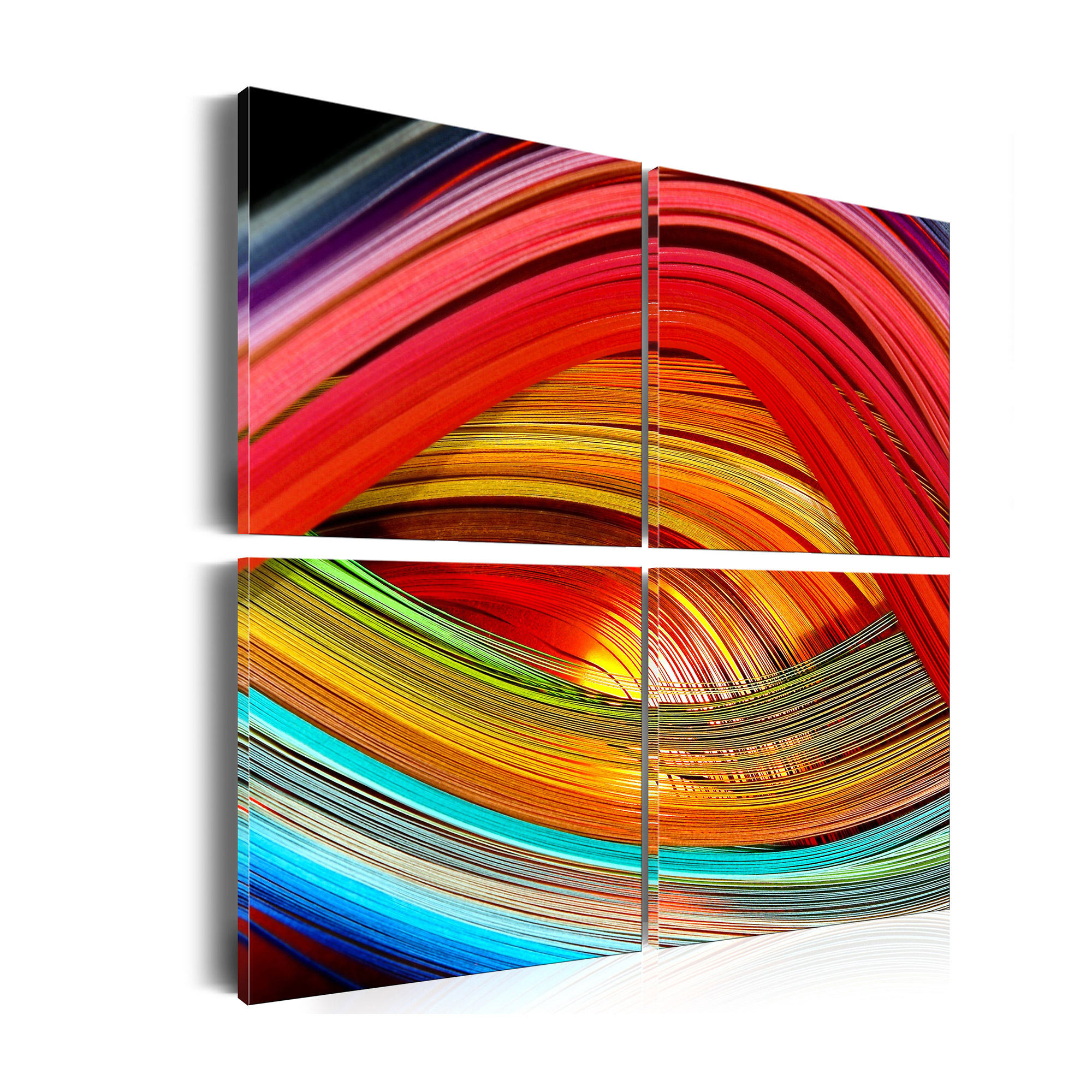 Tavla Arkiio Färgglada Djup