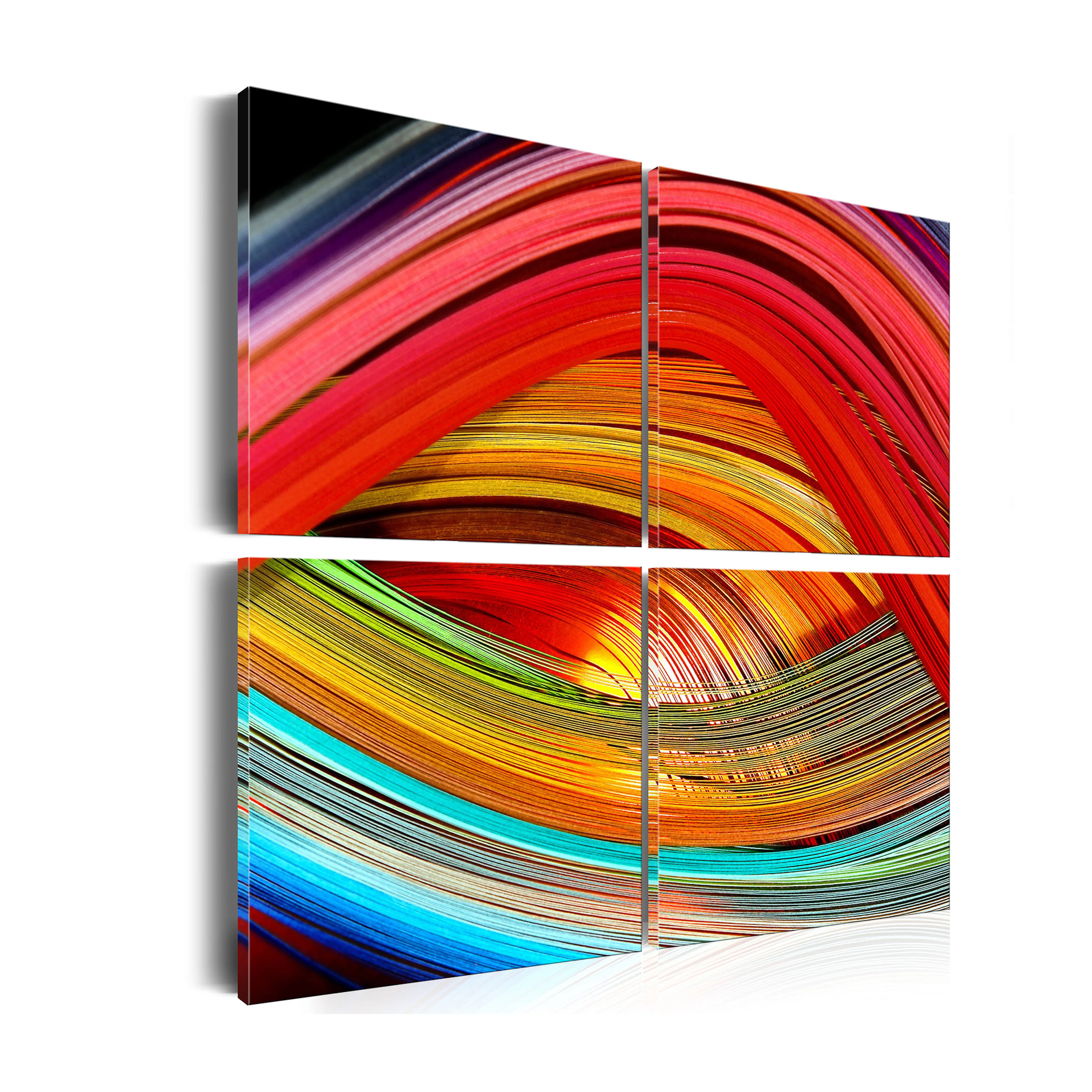 Tavla Arkiio Färgglada Djup