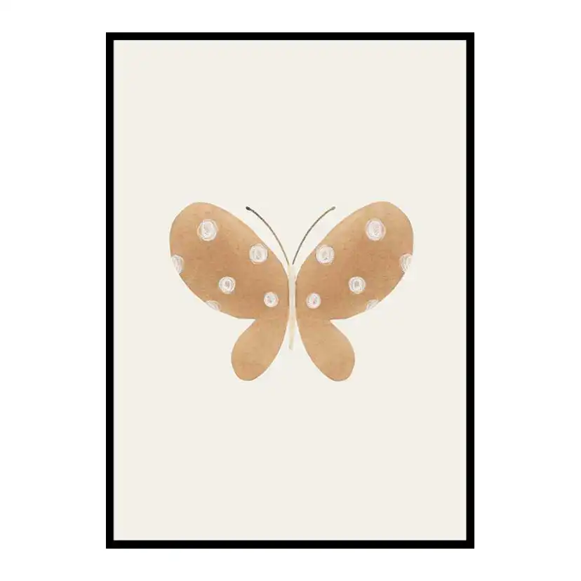 Poster Gallerix Brown Butterfly
