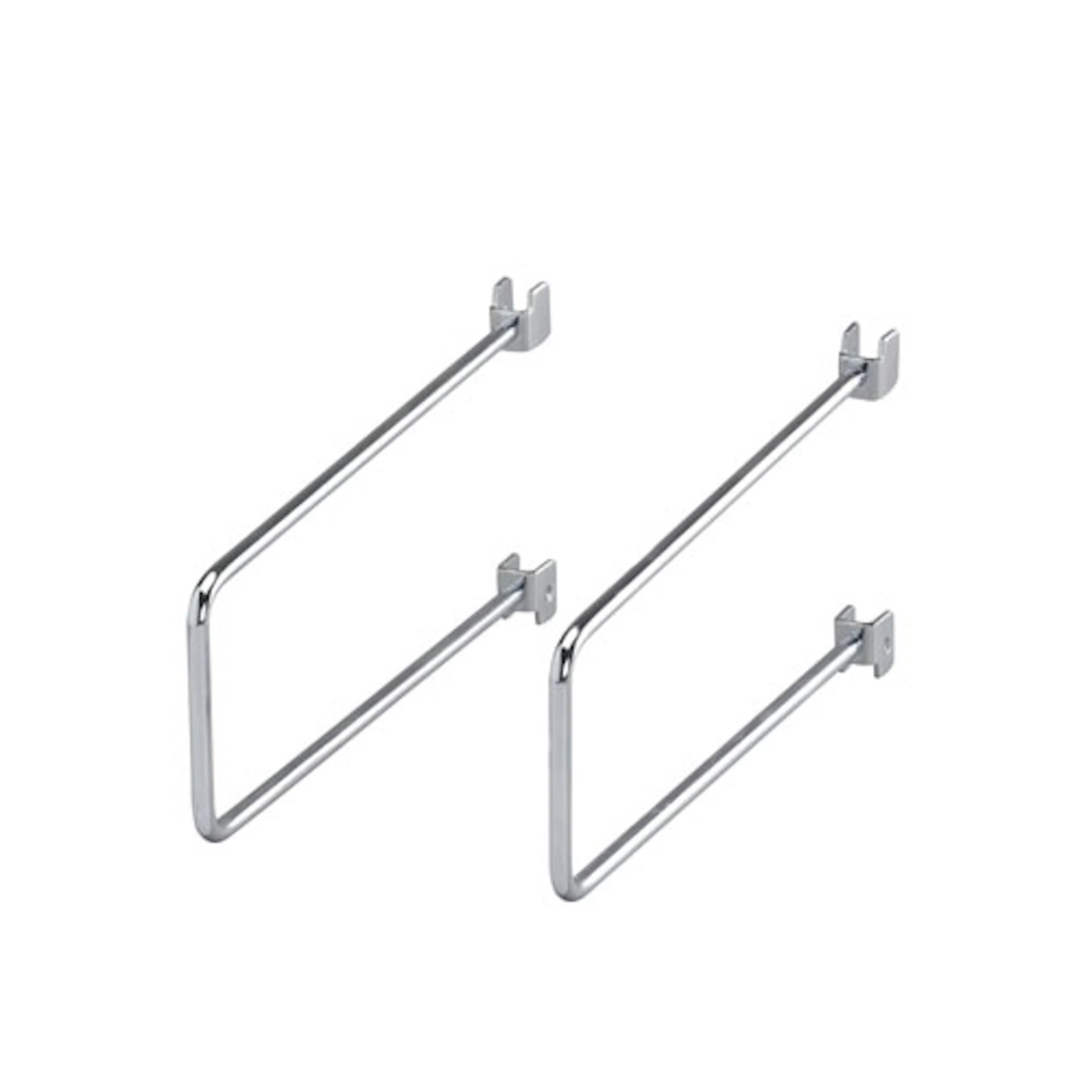 Bokstöd till Sparringskena/Väggskena Elfa