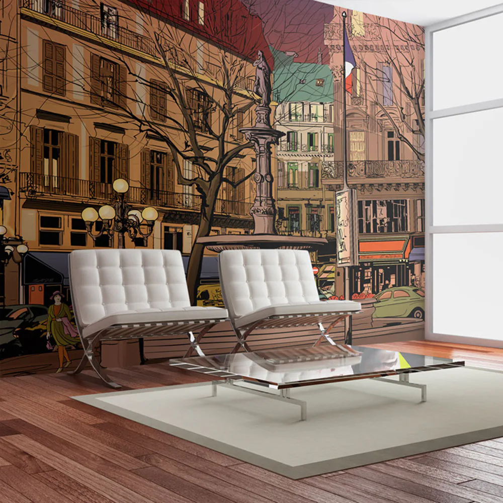 Fototapet Arkiio Walk Through The French Square