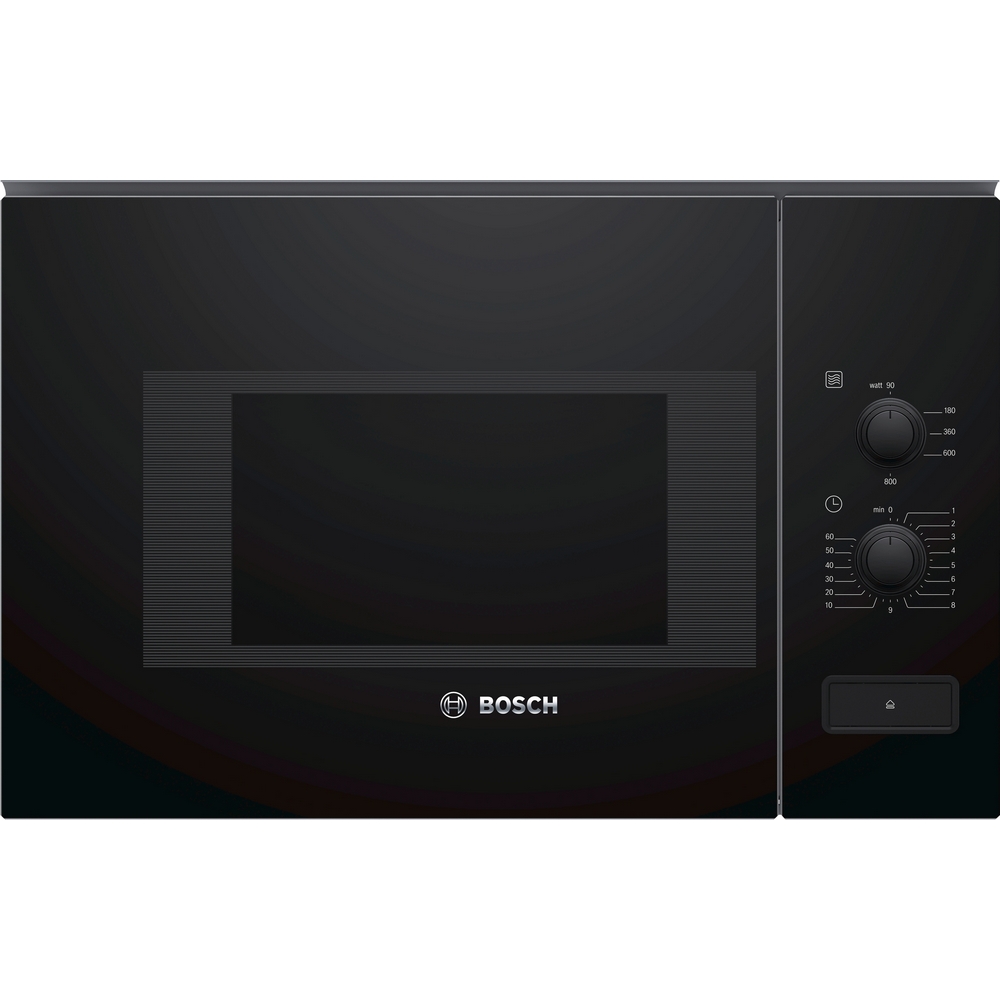 Mikrovågsugn Bosch Serie 4 BFL520MB0 Inbyggnadsmikro Svart 800W