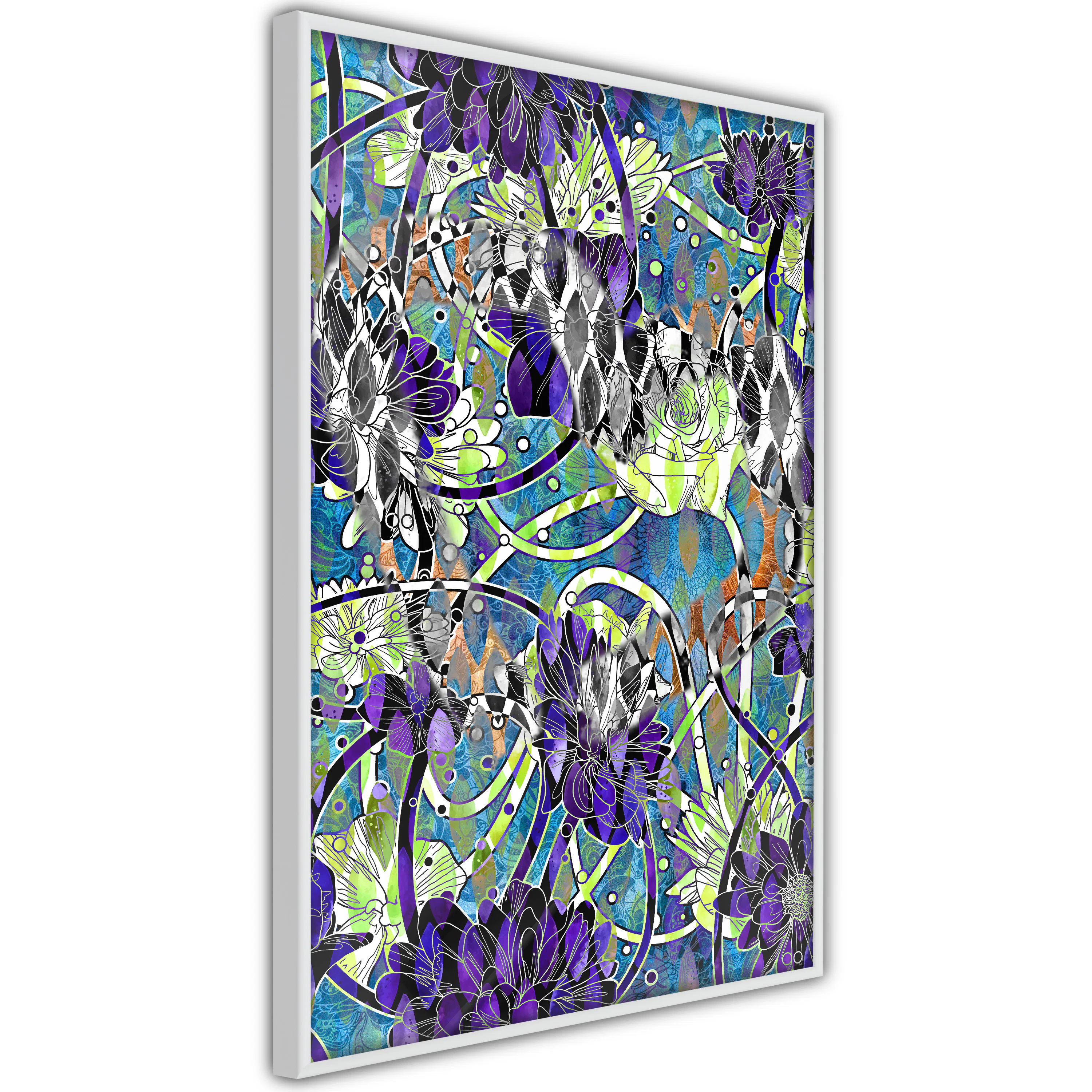 Poster Artgeist Affisch Vibrations of Nature