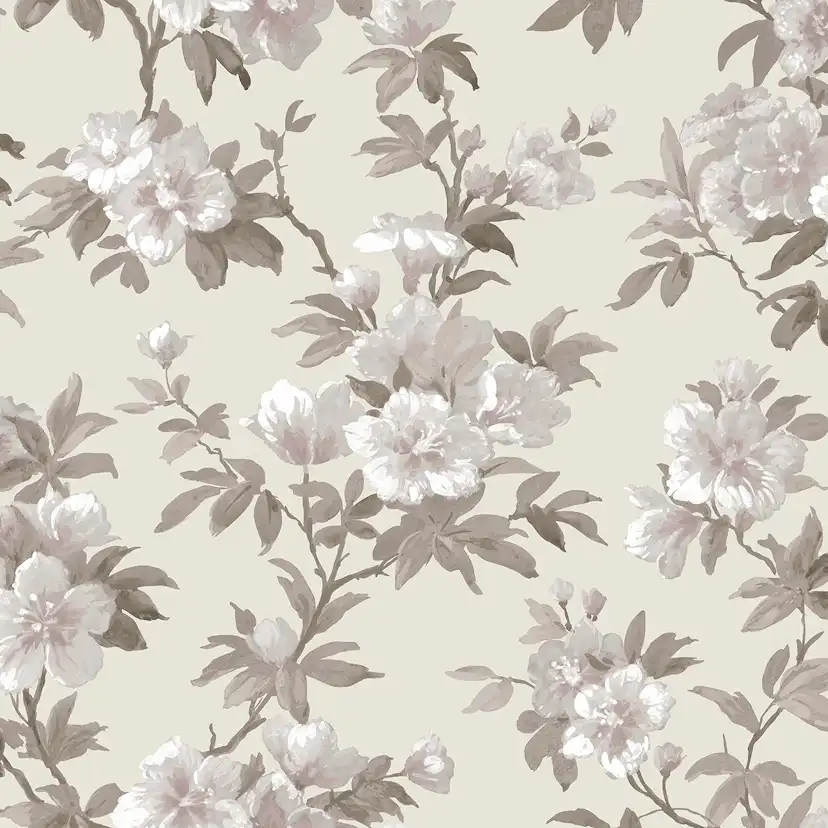 Tapet Laura Ashley Rosamund Naturell