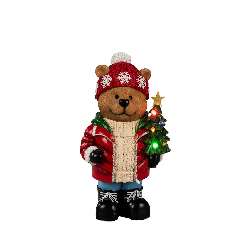 Juldekoration Gnosjö Konstsmide Teddybjörn LED Utomhus