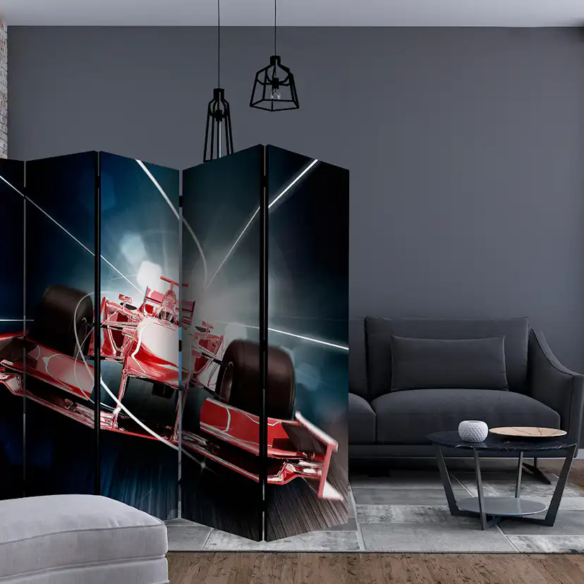 Rumsavdelare Skärmvägg Arkiio Speed And Dynamics Of Formula 1 II 225x172 cm
