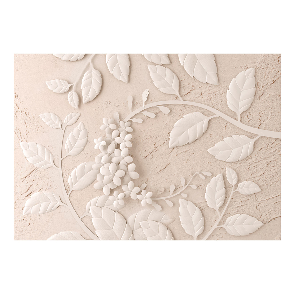 Fototapet Arkiio Paper Flowers Beige