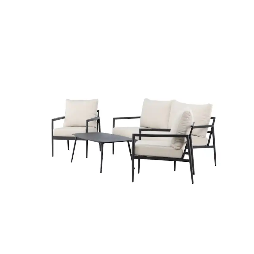 Loungeset Venture Home Taromina Soffgrupp Utomhus i Aluminium