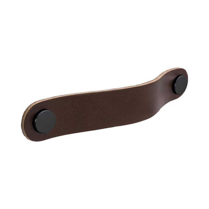 Handtag Beslag Design Loop Round 128 Brun