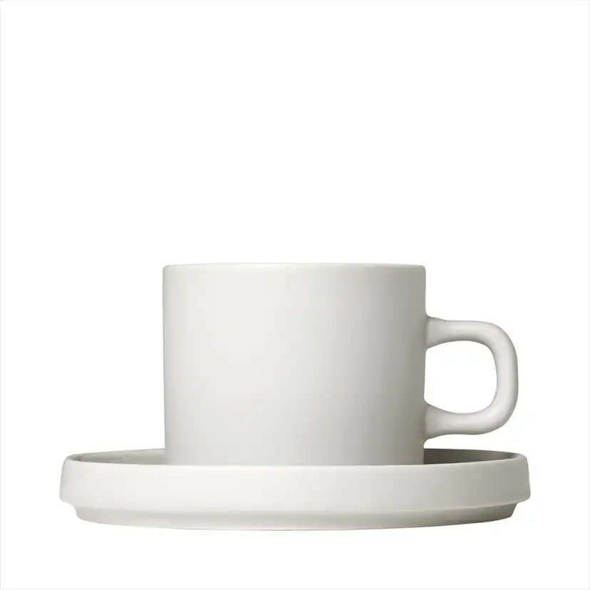 PILAR, Set 2 kaffemuggar & fat, 4 pcs. Moonbeam Moonbeam