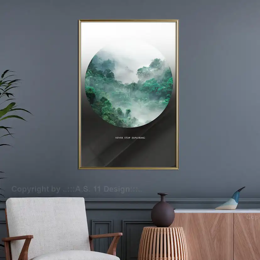 Poster Artgeist Affisch Never Stop Exploring