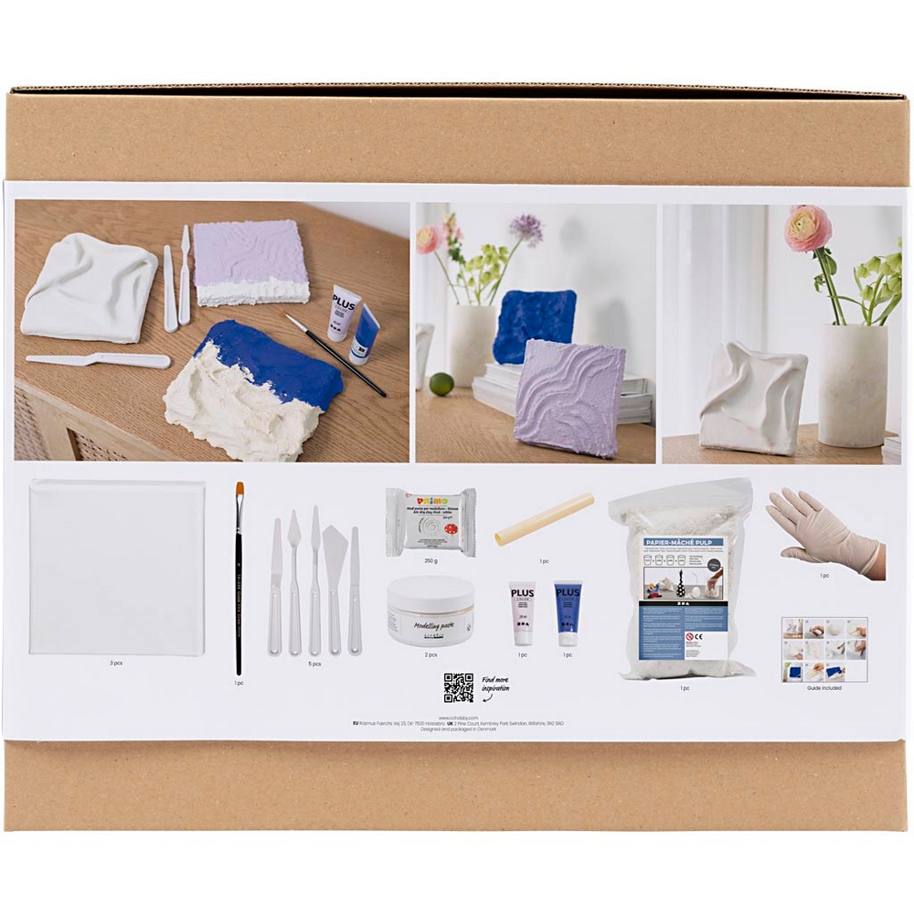 DIY-kit Creativ Company Modellera Väggdekoration