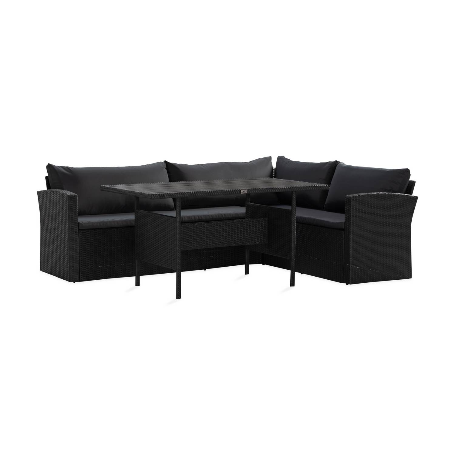 Loungegrupp Comfort Garden James Light Soffgrupp Utomhus  5-sits med Bordsskiva i Aintwood