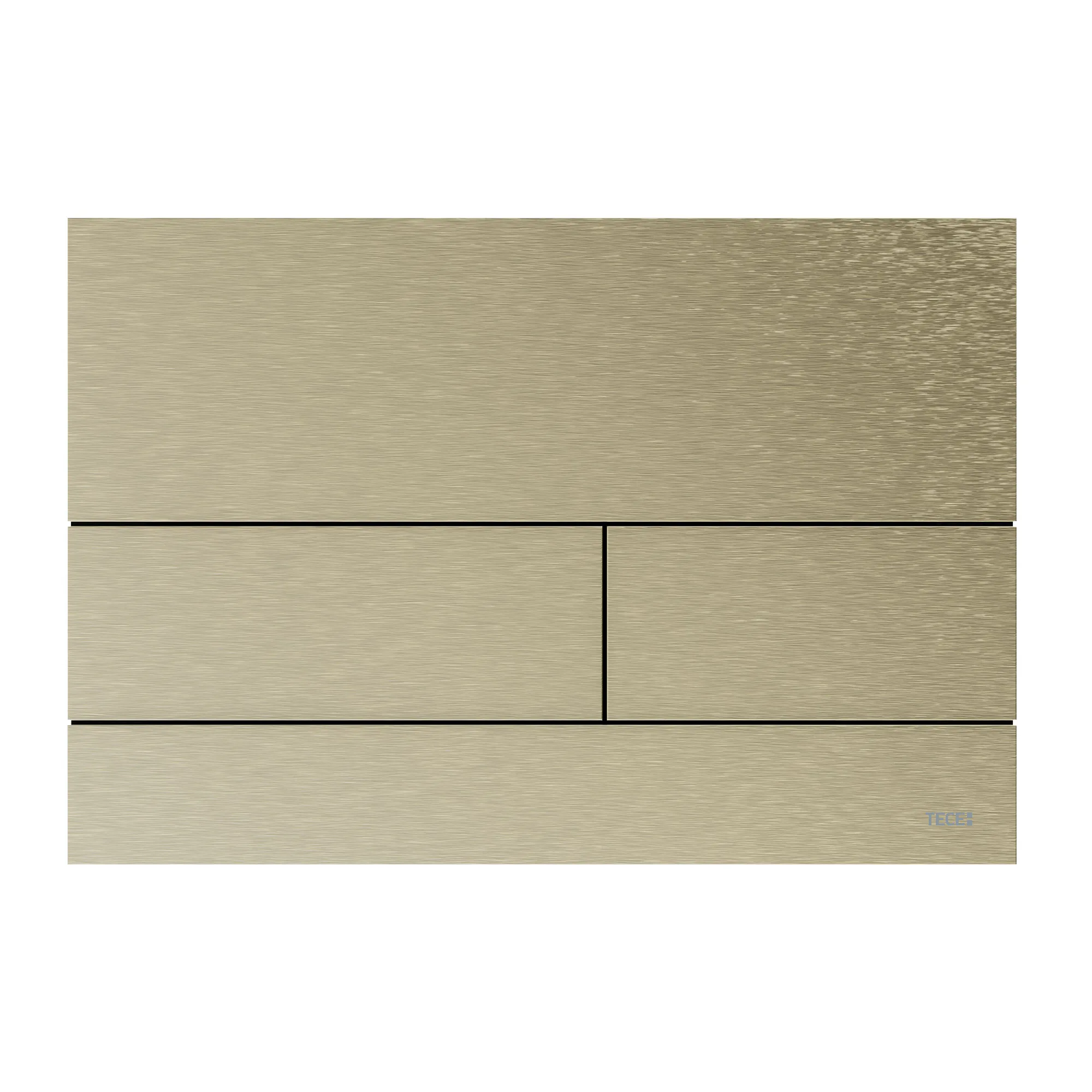 Spolknapp TECE Square PVD-Belagd Extra Platt Design