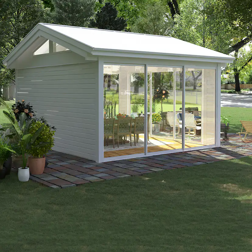 Komplett Fristående Uterum Landskap Glittra Vår & Höst 15 kvm