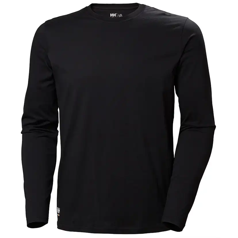 T-Shirt Helly Hansen Workwear 79169 L.Grå Långärm Manchester