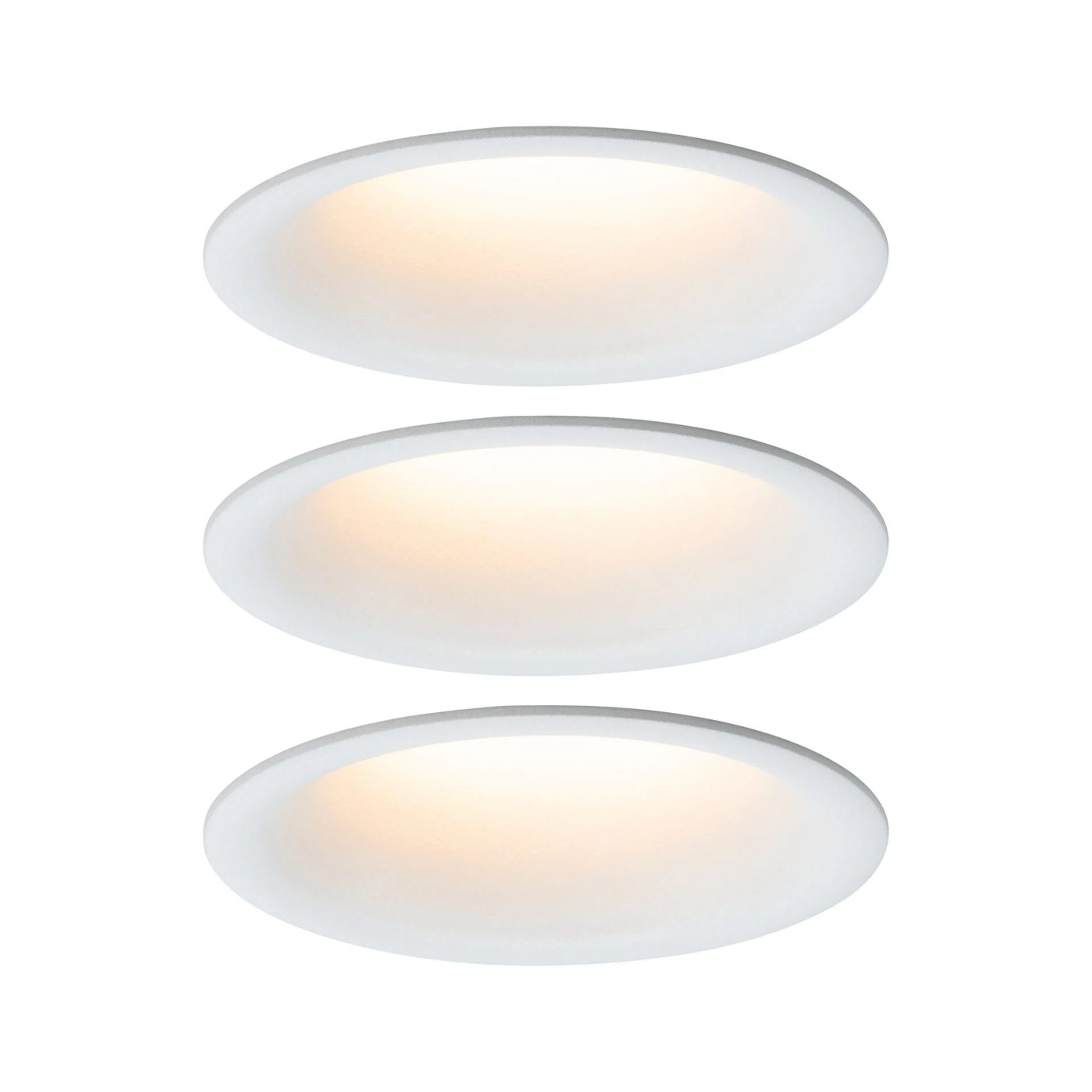 Downlight Paulmann Cymbal 3-pack, 2200 - 2700 K