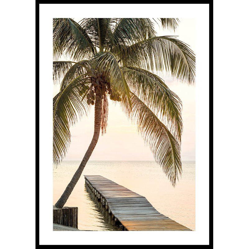 Tropical Serenity Sunset 70x100 70x100 cm