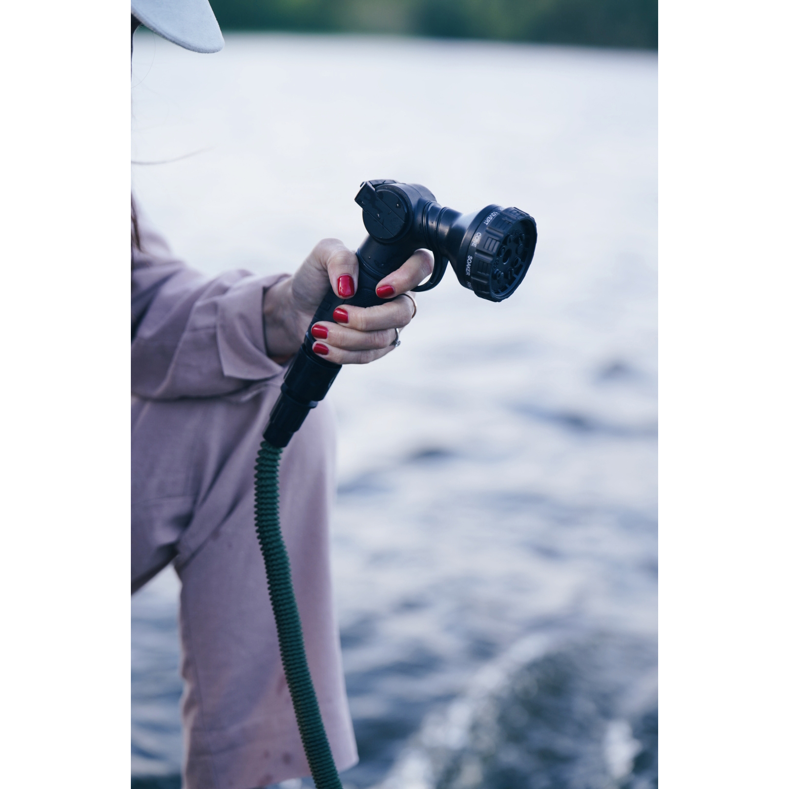 Trädgårdsslang By Benson Deluxe Set Grön 25 m