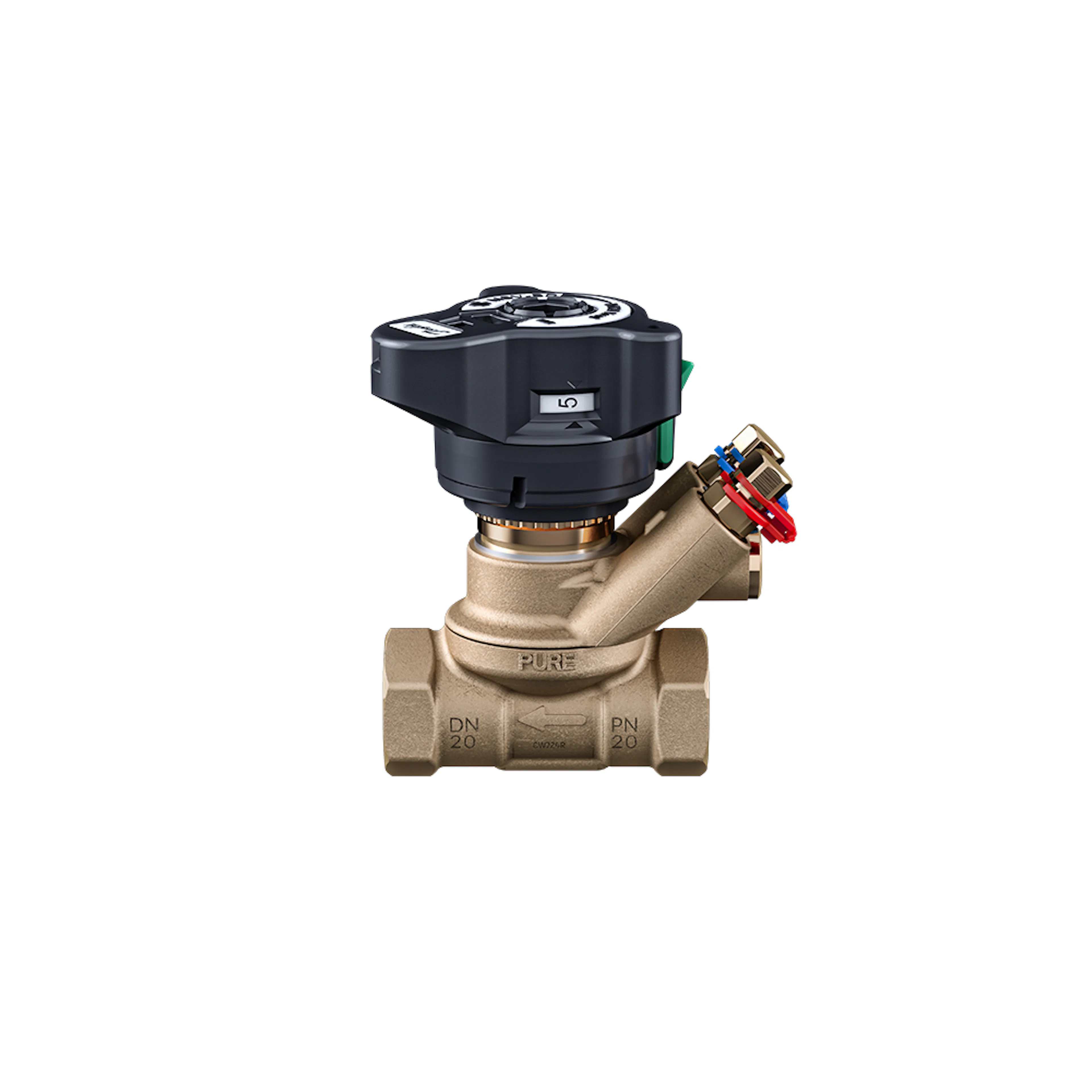 REGLERVENTIL MSV-BD DN15LF PURE MANUELL PN20 Kvs-värde: 2,5