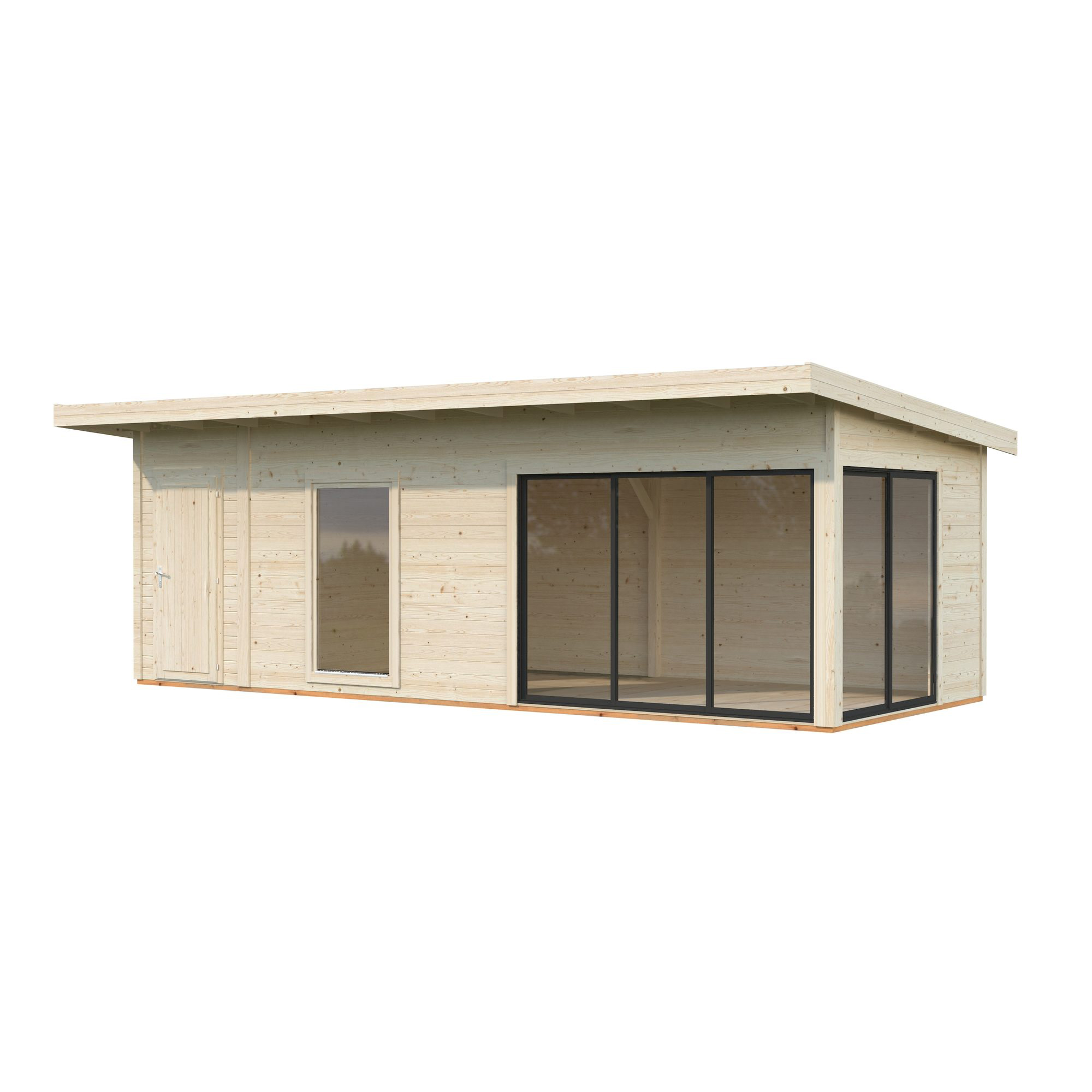 Stuga Palmako Andrea 22,1 m² Slide (inv. 21,1 m²)