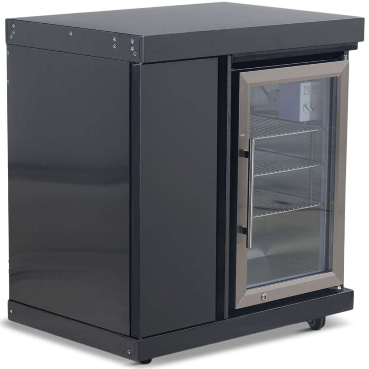 Kylskåp Metalcraft Till Gasolgrill Miami Blackline