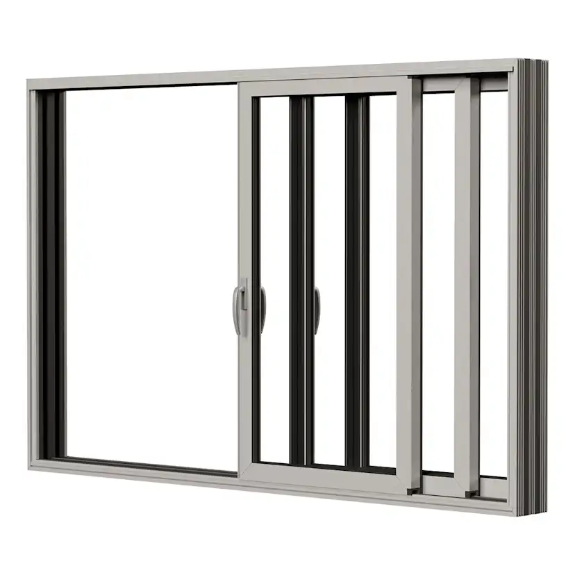 Skjutdörr NorDan HelAlu Aluminium 3-Delad Trippelspår