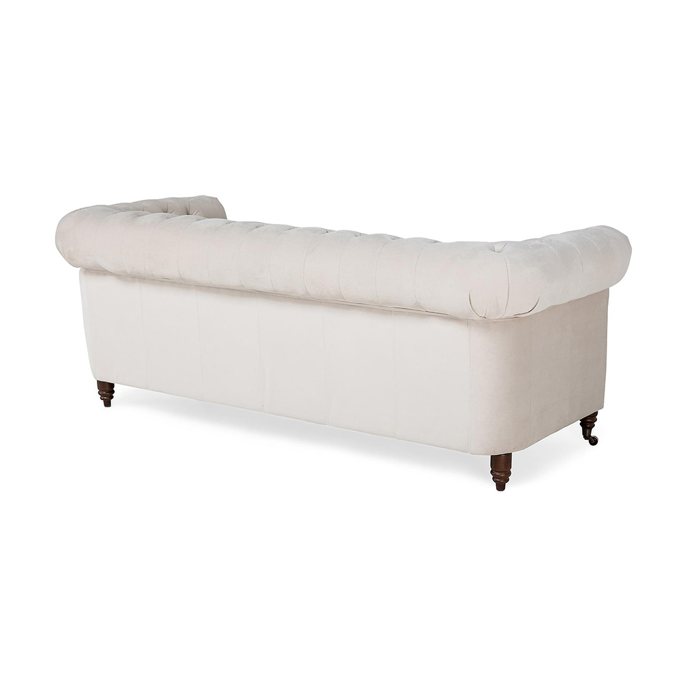 Chesterfield Deluxe 3-sits Soffa Beige